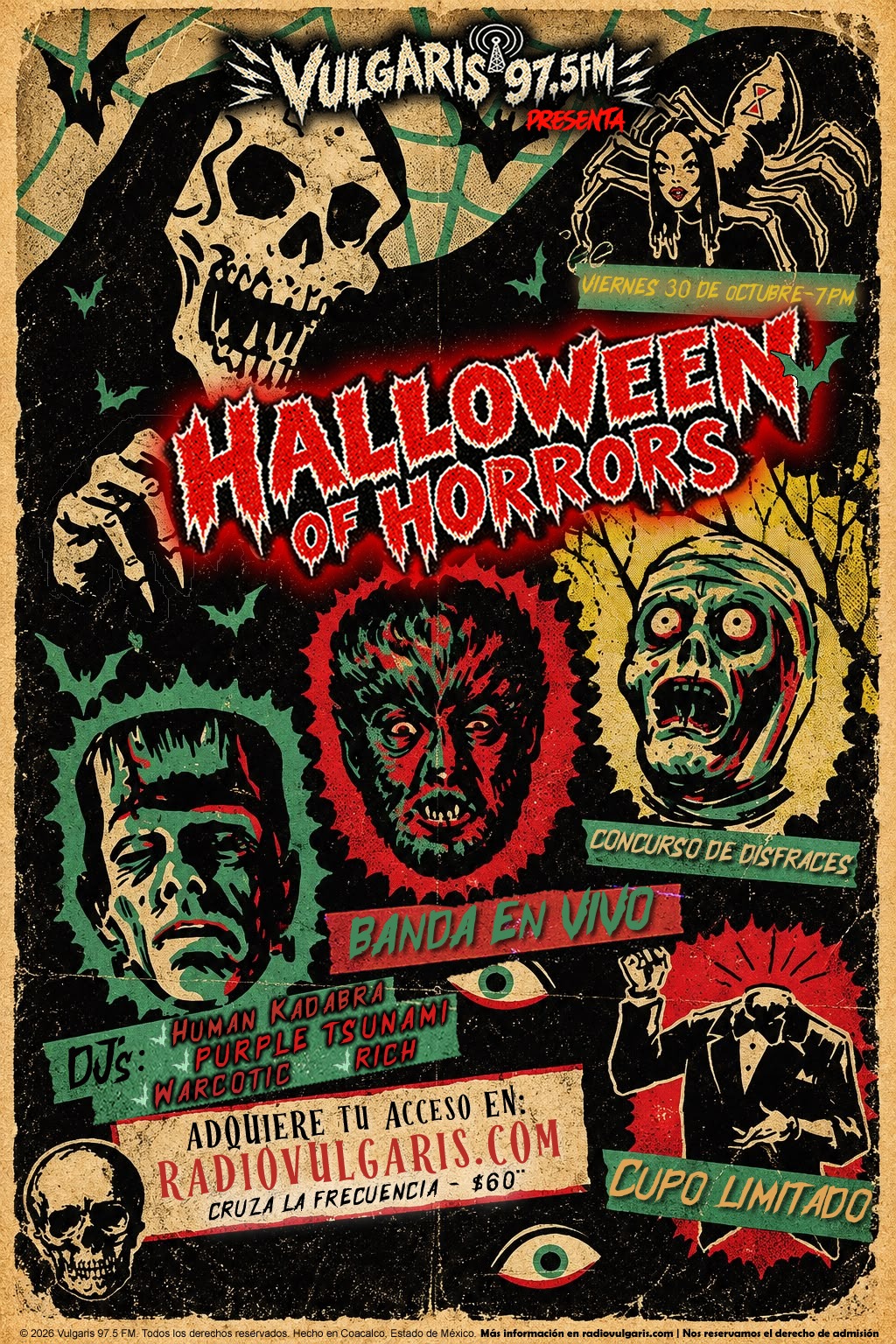 Halloween of Horrors - Radio Vulgaris 97.5 FM